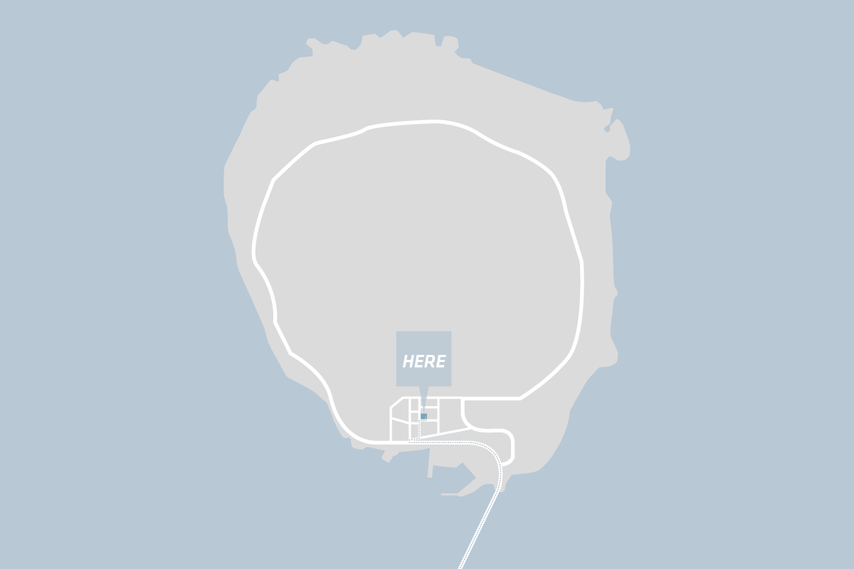 古宇利島のマップ